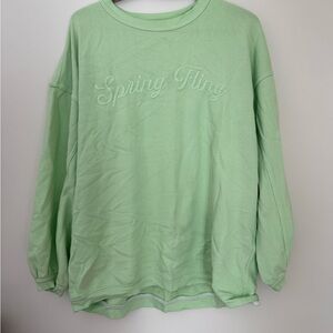 Aerie Light Green Pullover